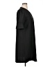 Unbranded Solid Black Casual Dress Size XL - photo 4