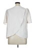 DR2 100% Polyester Ivory Short Sleeve Blouse Size XL - photo 2