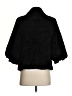 Sine Black Faux Fur Jacket Size 4 - photo 2