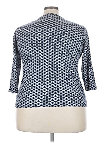 Jones New York Signature 3/4 Sleeve Blouse (view 2)