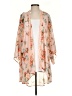 B.O.G Collective 100% Polyester Pink Kimono Size XS - photo 1