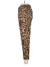 H&M 100% Polyester Animal Print Brown Casual Pants Size 6 - photo 5