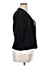 Notations 100% Acrylic Black Cardigan Size 1X - photo 4