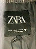 Zara 100% Polyester Metallic Silver Blazer Size S - photo 6