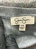 Jessica Simpson Graphic Silver Gray Sweatshirt Size L( 12) - photo 3