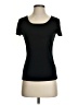 Lafayette 148 New York Black Short Sleeve T-Shirt Size S - photo 1