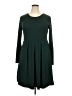 Assorted Brands Solid Green Casual Dress Size 2X - photo 1