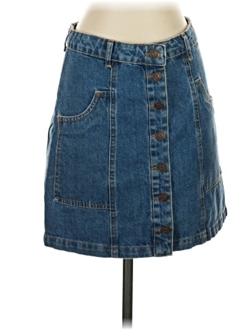 Stradivarius Denim Skirt (view 1)