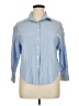 Unbranded 100% Polyester Blue 3/4 Sleeve Blouse Size XL - photo 1