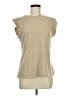 Unbranded Tan Sleeveless T-Shirt Size M - photo 1