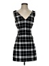 Forever 21 Plaid Black Casual Dress Size XS - photo 1