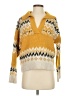 RDI Chevron-herringbone Yellow Pullover Sweater Size S - photo 1