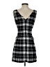 Forever 21 Plaid Black Casual Dress Size XS - photo 2