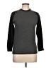 Architect 100% Polyester Gray Long Sleeve Top Size L - photo 1