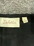 Deletta Damask Black Sleeveless Blouse Size XS - photo 7