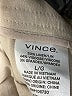 Vince. Ivory Linen Pants Size L - photo 8