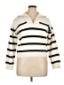 Unbranded Stripes Ivory Pullover Sweater Size XL - photo 1