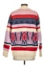 FRNCH Print Pink Pullover Sweater Size S - photo 2