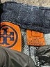 Tory Burch Chevron-herringbone Blue Jeans Size 28 waist - photo 6
