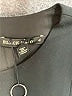 Black Halo Solid Black Jumpsuit Size 4 - photo 4