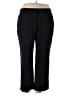 George Solid Black Casual Pants Size 22WP - photo 1