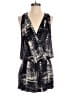 BCBGMAXAZRIA 100% Polyester Tie-dye Black Romper Size S - photo 1