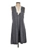 Max Studio Gray Casual Dress Size S - photo 1