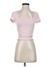 Riley + James Pink Short Sleeve Top Size S - photo 1