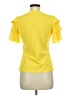 Jasmine Yellow Short Sleeve Top Size M - photo 2