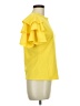 Jasmine Yellow Short Sleeve Top Size M - photo 4