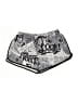 Assorted Brands Graphic White Silver Athletic Shorts Size XL - photo 1