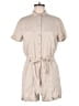 Bella Dahl 100% Tencel Lyocell Solid Tan Romper Size S - photo 1