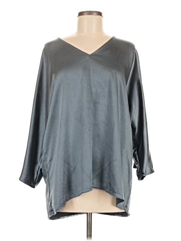 Grade & Gather 3/4 Sleeve Blouse (view 1)
