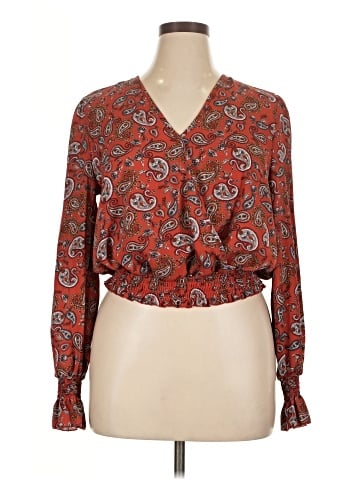 Ultra Flirt Long Sleeve Blouse (view 1)