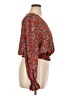 Ultra Flirt 100% Polyester Red Long Sleeve Blouse Size XL - photo 4