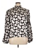 MELLODAY Black Long Sleeve Blouse Size XL - photo 1
