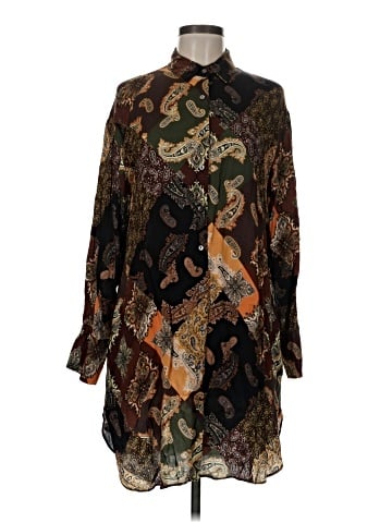 Olivaceous Casual Dress (view 1)