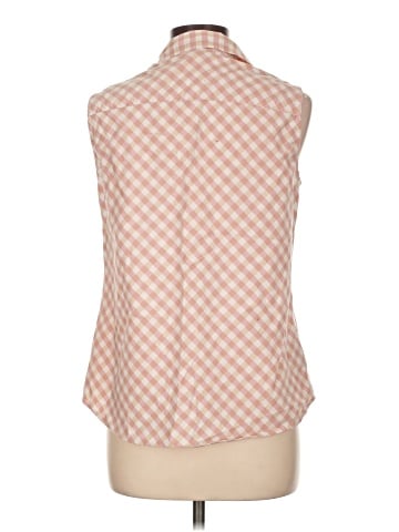 Evan Picone Sleeveless Button-Down Shirt (view 2)