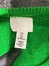 H&M Solid Green Pullover Sweater Size L - photo 7