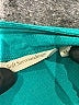 Soft Surroundings Teal 3/4 Sleeve Blouse Size XS - photo 7
