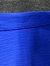 Unbranded 100% Polyester Blue 3/4 Sleeve Blouse Size XL - photo 7