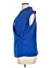 Shein Curve 100% Polyester Blue 3/4 Sleeve Blouse Size 1X - photo 5