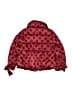 Monnalisa 100% Polyester Animal Print Red Burgundy Snow Jacket Size 8 - photo 2