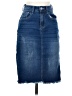 Shein Blue Denim Skirt Size 2 - photo 1