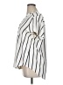 Torrid 100% Polyester Stripes Ivory Short Sleeve Blouse Size 1X Plus (1) - photo 5