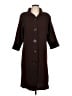 The Michael Collection Brown Wool Coat Size L - photo 1