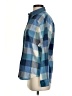 Northcrest 100% Cotton Argyle Blue Long Sleeve Button-Down Shirt Size S - photo 5