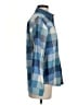 Northcrest 100% Cotton Argyle Blue Long Sleeve Button-Down Shirt Size S - photo 4