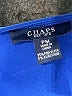 Chaps Solid Blue Cocktail Dress Size M (petite) - photo 6