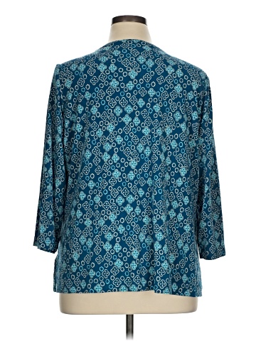 Norm Thompson 3/4 Sleeve Blouse (view 2)